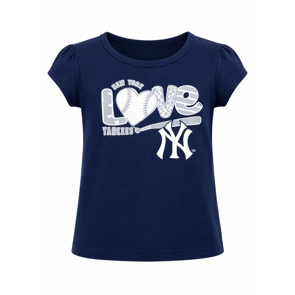 MLB New York Yankees Toddler Girls T-Shirt, Size 4T, NWT